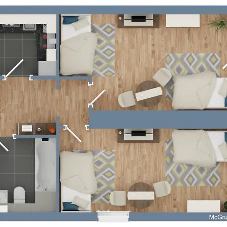 Cosyhomes24 - With Balcony And Parking Space - Wit01 דירה *